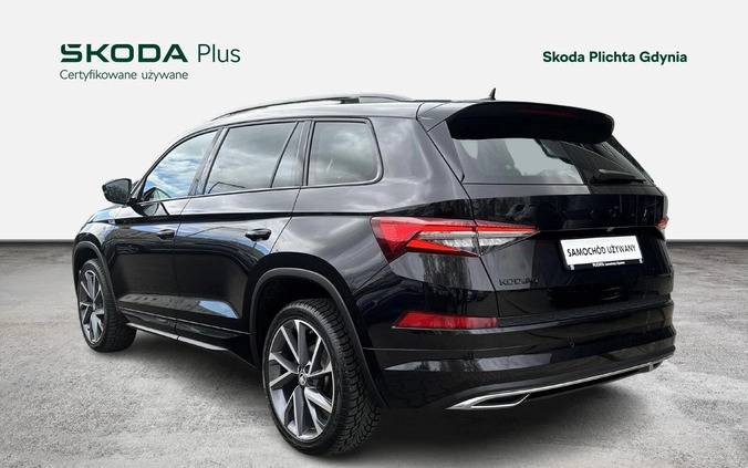 Skoda Kodiaq cena 174900 przebieg: 31288, rok produkcji 2021 z Gdynia małe 781